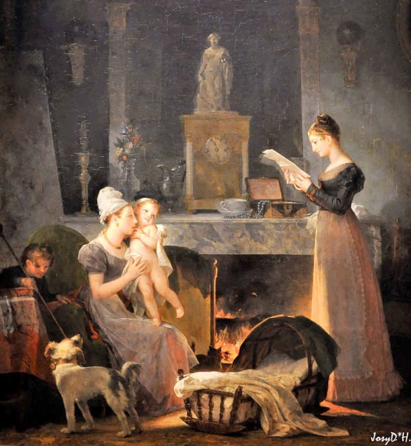 Marguerite Gérard (1761-1837) La lecture d'une lettre